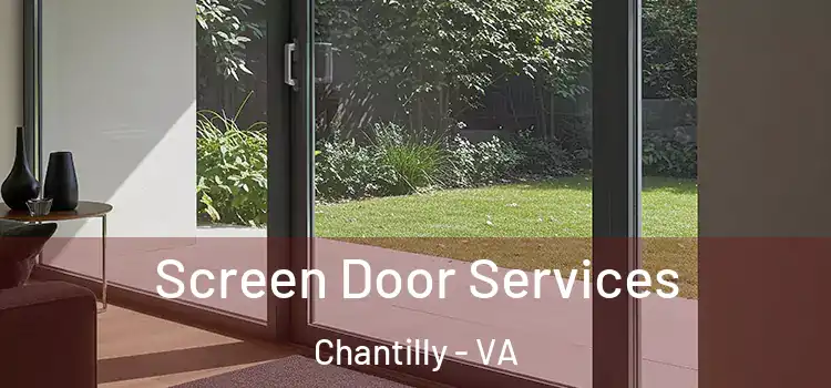 Screen Door Services Chantilly - VA